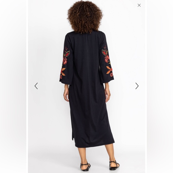 JOHNNY WAS ISABELLA KIMONO SLEEVE TEE DRESS Size M - Picture 5 of 15